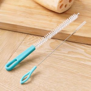 Younique Cleaning Brush for Milk Bottle Straw Floral Nozzle Brush Kitchen Use Tool for Home Personal Cleaning