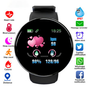 Sport Watch Pedometer Smart Fitness Heart Rate Monitor Women Clock Bluetooh Smart watch