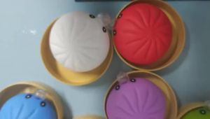 ZXZ | Hot 1-12pcs Dumpling Dumpling Squishy with Box Dumplings Sensory Squeeze Toy for Stress Relief