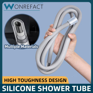 Bathroom Silicone Shower Tube Shower Head Hose Handheld Shower Head Hose Hose Explosion-Proof And Anti-Winding Bend Arbitrarily