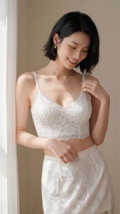 My Florgen - Fleure Lace Camisole - Crop Top/Longline Style