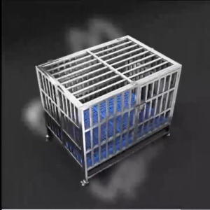 304 สแตนเลส กรงสุนัขใหญ่ กรงหมา กรงสูง พับได้ ไม่ต้องติดตั้ง สามารถมอบ มอบ มอบ รายละเอียด