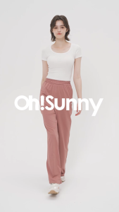 OhSunny Womens Casual Loose Wide Leg Pants High Waisted Yoga Sweatpants Comfy Lounge Workout Athletic Pants