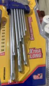 YUKIDO Kunci L BINTANG 9 Pcs