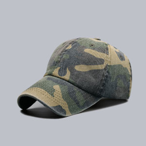 BAODUOLEI | Mũ Lưỡi Trai Camo Phong Cách Retro Mới