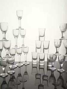 6pcs/7pcs Set Small Wine Glass One Beaker Glass Wine Dispenser Wine Pot Spirit Baijiu Cups Wine Set Household Mini Shot Glasses