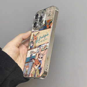 Cute Animal Fox Rabbit Phone Case for Xiaomi 15 14 Ultra/14 pro 13 pro New 12 12s X Soft 11 Youth Civi4 pro Women Max4 Glass 12s pro