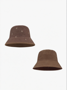 Two-Sided Reversible Embroidered Fishing Hat Bucket Hat