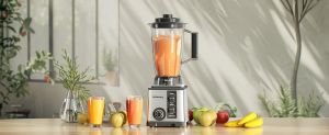 5.6L Electric Juicer Heavy Duty Original Portable Juicer Blender Rechargeable 6 IN 1 Juicer Maker Ice Crusher Multifunctional Household Juicer Food Grinder with Container for Home Kitchen