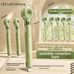 LPS | Paper Colored Invisible Traceless Pen-Type Correction Tape Student Use