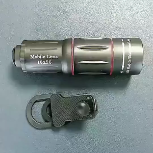 18/36/64X Telescopes For Cellphone Camera Mobile Phone Lens Monocular Lens Optical Zoom Original Mobile Lens Kits With Clip Observation Survey Telephoto Lens Universal Screen Magnifying Glass For Long Distance