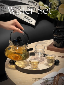 ยกแก้วชุดน้ำชาดอกไม้มูลค่าสูงผลไม้ชุดกาน้ำชาสุขภาพยามบ่ายกล่องของขวัญ