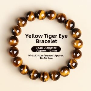 JIZHAOTANG | Lucky Charm Yellow Tiger Eye Bracelet For Men and Women