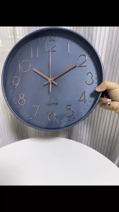 【✅SG stock】Wall Clock HD Acrylic Quartz Wall Clock Round Silent Digital Clock for Living Room Home Office Cafe Apartment Hotel -8/12 inch