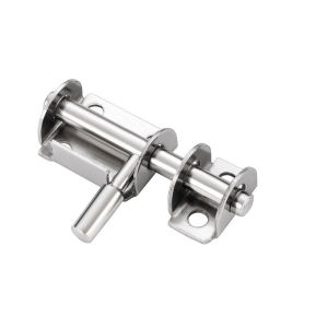 Moda Stainless Steel Door Latch Solid Sliding Bolts Latch Hasp Home Hardware Gate Safety Door Lock