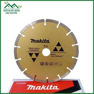 Lưỡi cắt bê tông 180mm Makita D-44286 đĩa cắt gạch đá hoa cương