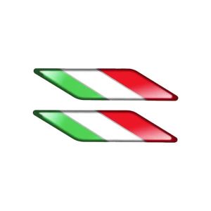 for Aprilia Ducati Piaggio Vespa Accosato Sticker 3D Motorcycle Decal Italy Flag Stickers Italia Limited Edition Sticker Case