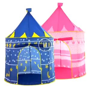 Portable Folding Camping Kids Tent Castle Cubby House