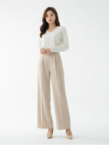 Celana wanita terlaris kulot batari scuba zipper polos gratis ongkir