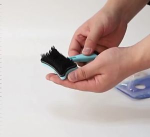 Lược Gỡ Rối Chải Lông Đẩy Lông Có Nút Bấm Cho Chó Mèo