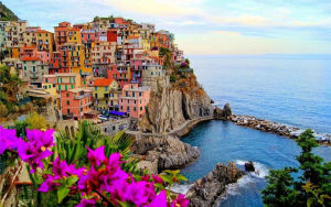 500/1000/1200/2000PCS Jigsaw Puzzle for Adults Painting Cinque Terre Paper Puzzles Home Decor Wall Display Festival Gift Toys
