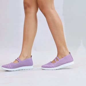 Dr. Kevin Sepatu Olahraga Sport Wanita Sneakers Rajut Slip On Marry Jane 559-009