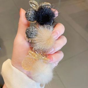 Kẹp Tóc Hình Quả Mâm Xôi Nhỏ Thời Trang Dễ Thương Dành Cho Nữ Phụ Kiện Tóc Phong Cách Hàn Quốc Kẹp Tóc Nửa Đầu Kẹp Tóc Hình Trái Cây