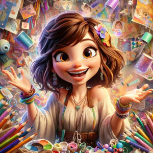 Huacan New Diamond Painting Portrait Full Square Round Diamond Mosaic Cartoon Art Home Decorative Rhinestone Pictures