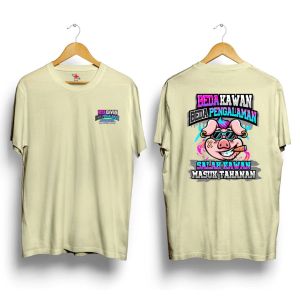 Baju Kaos Beda Kawan Beda Pengalaman Salah Kawan Masuk Tahanan Kaos dewasa  | Ligar24 Tshirt