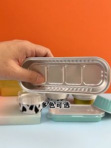 Aluminium Foil Cup Dessert Box + Tutup | Aluminium Foil Tray Kotak Spaghetti Brulee Lasagna Mentai Dimsum Mentai | Kotak Kue Muffin Brownies Roti Alumunium Foil