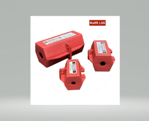 ตัวล็อคปลั๊กไฟฟ้าพลาสติก Plastic Electrical Plug Lockout BD-D43 (1ชิ้น)