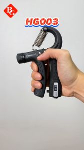 BG Sport Gripper R-Shape Adjustable And Countable Hand Grip Strength Exercise Model HG003