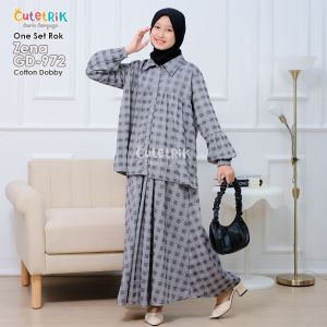 One Set Rok Zena cutetrik muslimah anak remaja dewasa