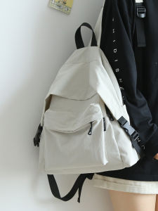 Fashionable Lightweight Travel Backpack Womens New 2025 NR Double Shoulder Bookbag for College Students Soft Polyester Material