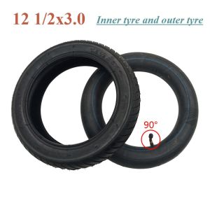 12 1/2x3.0 Tube Tire 12x3.0 Inch Inner Tube Outer Tyre for Folding E-Bike Mini Motorcycle Electric Scooter Wheels Parts