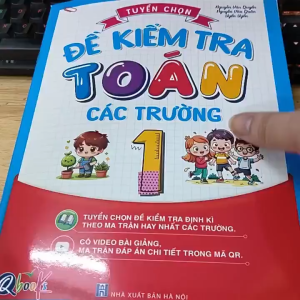 Sách - Tuyển chọn ĐKT - Toán Lớp 1 các trường (Qbooks)