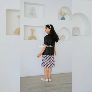 SET KEBAYA LURIK ANAK LENGAN PENDEK ABINAYA LURIK KATUN HALUS