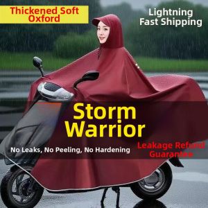 YUYOU | Raincoat For Motorcycles Heavy Rain Protection Thick Large