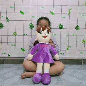 THÚ BÔNG XUKA BÚP BÊ XUKA- SHIZUKA NHỒI BÔNG LOẠI LỚN CHO BÉ GÁI CAO CẤP NHIỀU MÀU