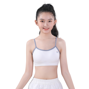 Girls Underwear Developmental Primary School Students First and Second Stage a Class Pure Cotton 11 Years Old 7-16 Girlish Kids Vest