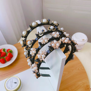 Korean fashion headband Womens Headband Pearl Headband simple and versatile