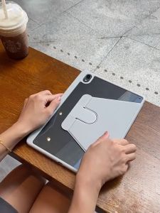 เคสไอเเพด 360°หมุนตั้ง/นอนได้ ผู้ถือปากกาขวา for gen5 gen6 gen10 gen7/gen8/gen9 Air4/Air5 Air6 Air3 Air11 Pro11 Pro12.9 Pro13 เคสสำหรับ ไอแพด