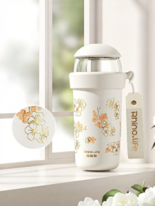 Rhino.life | Ceramic Lined Portable Teaseparating Thermal Cup