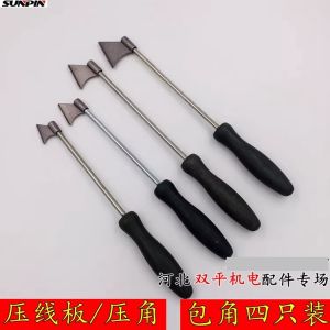 Motor Pressure Wire-Rap Board Repair Tool Pressure Angle Stainless Steel 4-Piece Assembly Wire Removal Tool Motor Accessories Enameled Wire Pressing