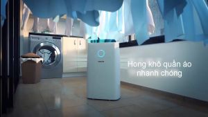 BH 12 THÁNG -  Máy hút ẩm Philips DE3203/00 công suất 395W dung tích bình chứa nước 4 Lít