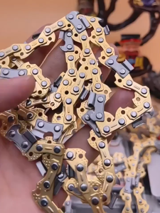 【20-year warranty】Golden Chainsaw Saw Chain 76/86/94DL Universal From Germany Chainsaw Guide Bar Drive Links For Chainsaw Replacement For Cutting Lumber Woodworking Tool