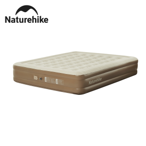 Naturehike 38cm/45cm outdoor camping sleeping pad built-in pump air mattress inflatable home mattress automatic heightened bed