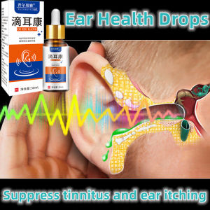 Ear Health Drops 30ml treatment Acute and Chronic Otitis Deafness Sore Ear Pain Care Adult neurological hearing loss treatment For Health Care 7 days to restore hearing