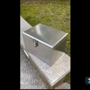 Thùng Inox đựng đồ đa năng dùng cho xe tảiba gác xe máy thùng đựng đồ đa năng có khóa giá xưởng