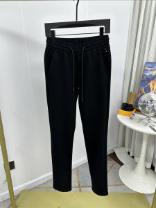 Label Cutting Benefits! Drape Plaid Warm Sanding Men Casual Minimalist All-Matching Elastic Waistband Knit Casual Casual Pants